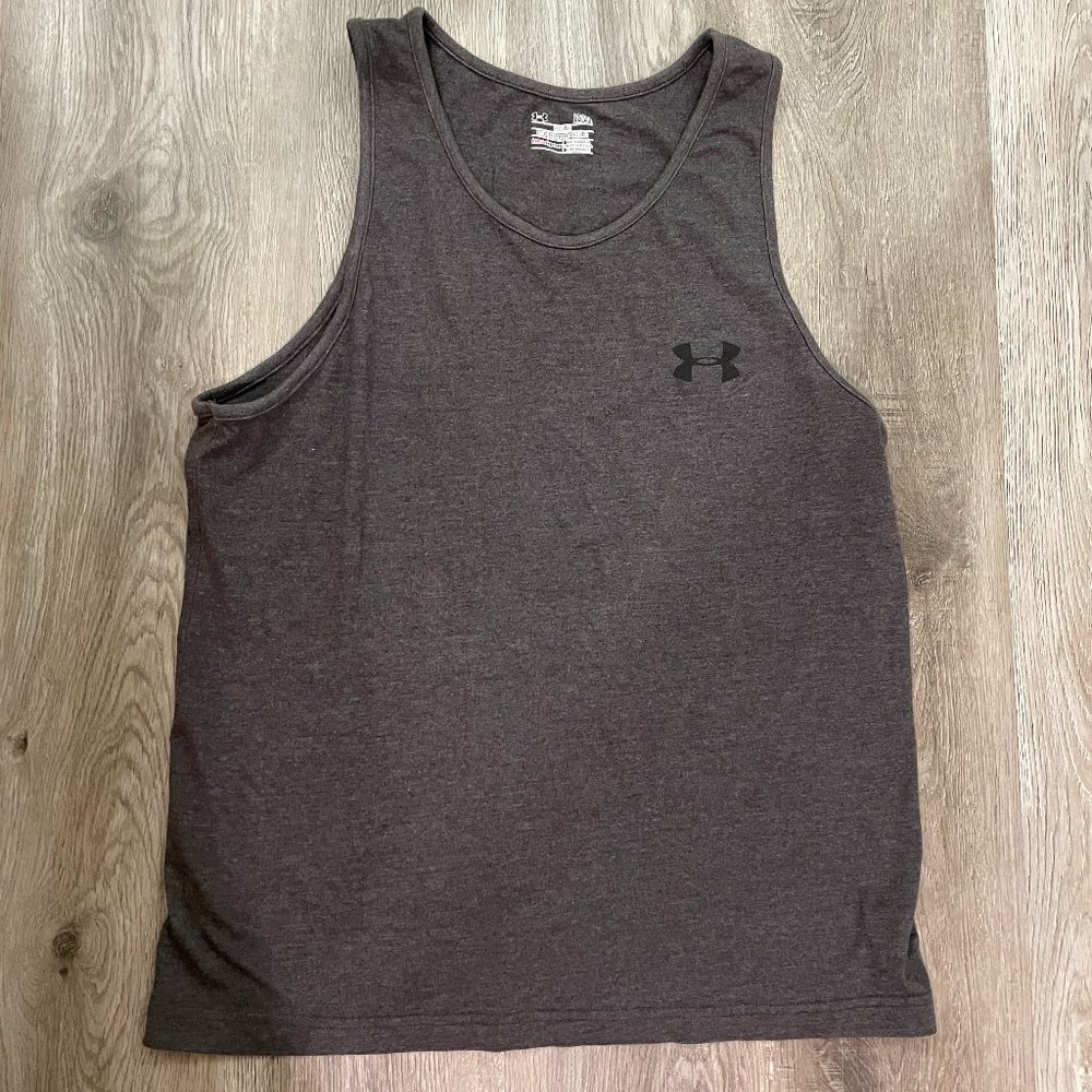 Under Armour Tank Top Gray Size Large